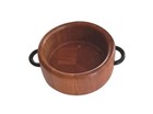 Vtg Mcm Denmark Digsmed Design Wood Bowl Handled Nut Dish Mid Century Modern
