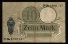 German Empire 10 Mark Banknote Currency 1906 - Circulated