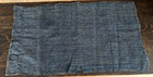 Antique Meiji Japanese Boro Indigo Striped Shimacho Wabi-sabi Art Rare 22in