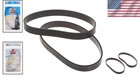 Genuine Oem Vacuum Belts  2 Count  Black  Rubber