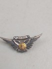 Vintage Sterling Silver Aircrew Navy Pin 