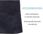 Boharers 4 Pack Waitress Apron With 3 Pockets-black Server Aprons-waiter Short H