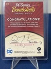 2018 Cryptozoic Dc Comics Bombshells Batwoman  Sketch 1 1 By Jomar Bulda