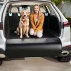 Suv Cargo Liner For Dogs With Pu Leather  Waterproof Pet Trunk Cover With Tal   