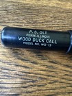 Vintage P  S  Olt Pekin Illinois Wd-13 Wood Duck Call Super Nice Condition