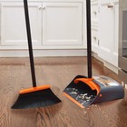 Treelen Broom And Dustpan Set 52 Long Handle For Home Kitchen Room Office Lobby