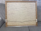 Framed Antique Style World Map Wall Map Print