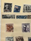 Amg-ftt Italy Overprint Lot Of Mostly Used Stamps In A Stock Page