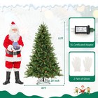 6 Ft Pre-lit Christmas Tree 3-minute Quick Shape W  Quick Power Connector Timer