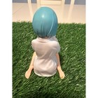 Re zero Rem Sitting Blue Haired Anime Figure Statue Pajama 4 Inches