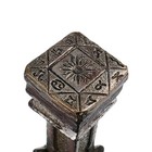 Rare Antique Victorian Bronze Occult Mystical Zodiac Wax Seal Document Stamp 69