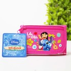 Lilo   Stitch Wallet Coin Bag Gift New Tri-fold Canvas Wallet New Girls Stitch