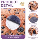 Hestya 4pcs Waterproof Dog Puppy Pads Soft Cat Blanket Dog Sleeping Mat Absor   