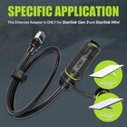 Starlink Ethernet Adapter For Gen 3 mini  Waterproof Starlink Cable Rj45
