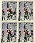 B2 Semi Postal   Heroes Of New York  Sheet Of 20 First Class   2002