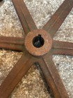 Vintage Cast Iron V Belt Pulley - Industrial Machine 12  Dia 3 4  Shaft