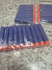 40 Pcs Foam Darts Blue Orange Tip Refill Pack Compatible W  Nerf N-strike Elite