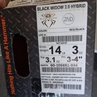 Hammer Black Widow 2 0 Hybrid  Bowling Ball 14 Lb    New In Box     086