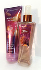 Bath Body Works Twilight Woods Ultra Shea Cream   Fragrance Mist Set 8oz Each