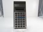 Sharp Scientific Calculator El-503 Vintage Silver Metal Body - Tested