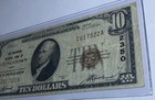 1929  10 National Currency Mahoning National Bank Of Youngstown  Ohio Ch 2350