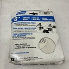 Norton Grinding Wheel  6in  X 1in   White Aluminum Oxide  60 Grit