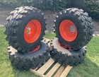 12-16 5 Sks-9 Skid Steer Tires rims For Bobcat 825 843 853 863 873 sks753 Style 