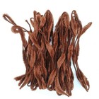 24   Yards Vintage Wired Bump Chenille Craft Pipe Cleaners Brown Green Pink