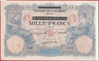   Tunisia 1 000 1000 Francs 8 7  1892 German Occupation 1942 - P 31 Unc Perfect