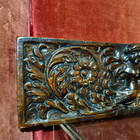 Scroll Leaf Angel Carving Pediment 17th C Antique French Architectural Salvage