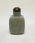 Fine Old Chinese Carved Jade Snuff Bottle