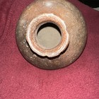 Rare Vintage Ecuadorian Pre-columbian Clay Pottery Vase 