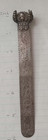 Antique Chinese Qing Manchurian Silver Wedding Hair Pin Bat Double Happiness