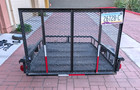 Carry-on Trailer 5-ft X 8-ft Steel Mesh Utility Trailer With Ramp Gate 1625-lb