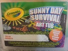 Crayola  Sunny Day Survival Art Tub
