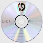10-pack Hp Logo 16x Dvd-r Dvdr Recordable Blank Disc Media 4 7gb Cake Box
