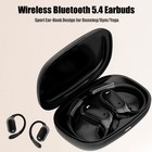 Bluetooth 5 4 Wireless Earbuds Sports Ear Hook Running Gym Earphones Sweatproof