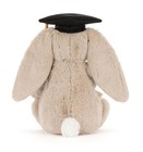 Jellycat Official Authentic Bashful Bunny Graduation Outfit Plush Doll Nwt