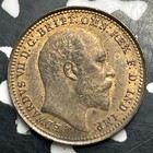 1902 Great Britain 1 3 Farthing Lot mk287 High Grade  Beautiful 