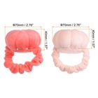 2pcs Wrist Pin Cushions Pincushion W Elastic Strap Watermelon Red light Pink