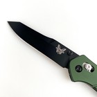 Benchmade 940bk Osborne Knife Green Aluminum Black Cpm-s30v Folding Knife