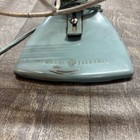 Vintage General Electric Ge Fan Mid Century Modern Aqua Blue Desk Table Tested