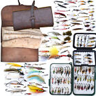 Vintage Collection 135  Fly Fishing Lures - Ll Bean Box  Wallet  Denmark Flies