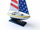Wooden Nautical Sail Boat Model 16 -4