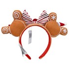 Disney-parks Minnie Mouse Ears Bow 2022 Christmas Gingerbread Exclusive Headband