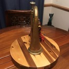 Antique Vintage Copper Brass Military Bugle