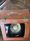 Antique 75278 E  S  Ritchie sons Boston Nautical Gimbal Compass Binnacle Box