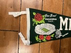 Rare 1966 Michigan State Rose Bowl Pasadenafootball Pennant 29 