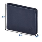 Wallet For Men Bifold Real Leather Rfid Blocking Front Pocket Ultra Slim   Th   