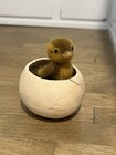 Miniature Handmade Duck Bluemary Toys Artist Marina Blakytna Jointed With Egg